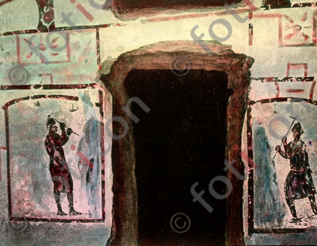 Antike Totengräber | Ancient gravedigger - Foto foticon-simon-107-013.jpg | foticon.de - Bilddatenbank für Motive aus Geschichte und Kultur